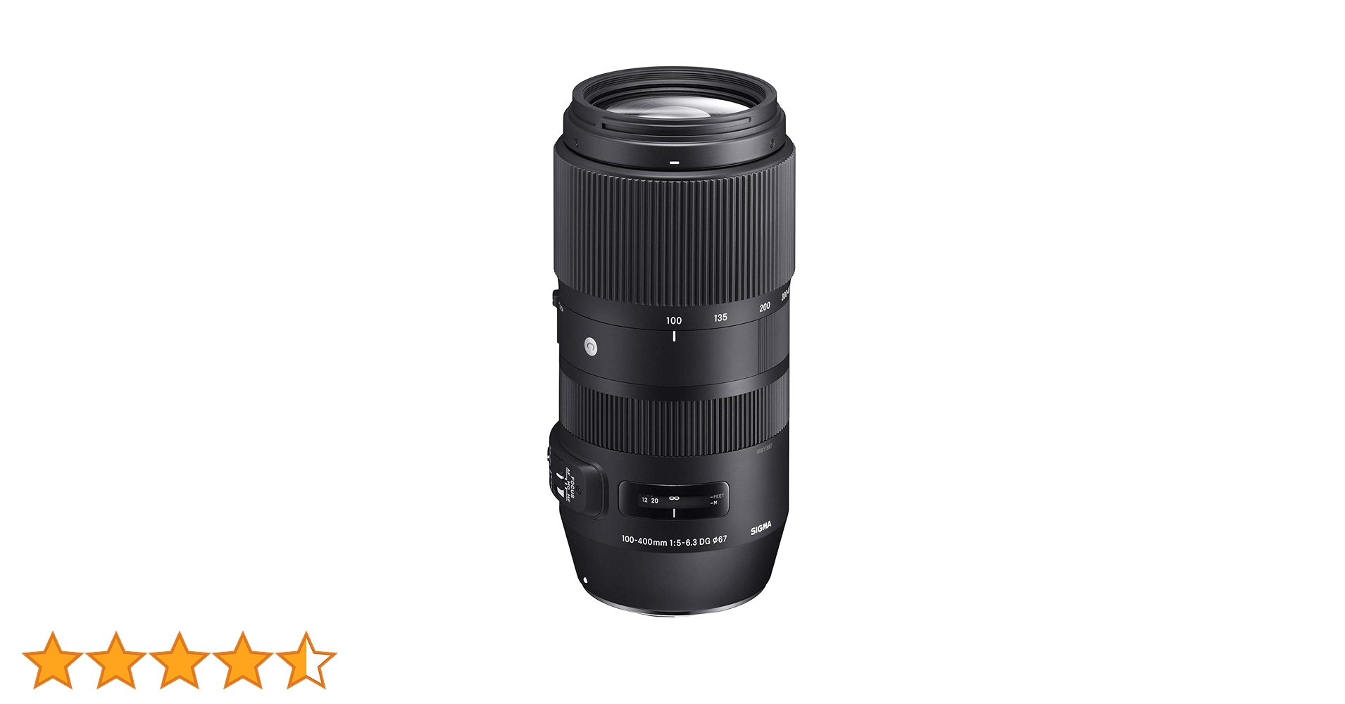 Sigma 729954 100-400mm f/5-6.3 DG OS HSM Contemporary Lens for